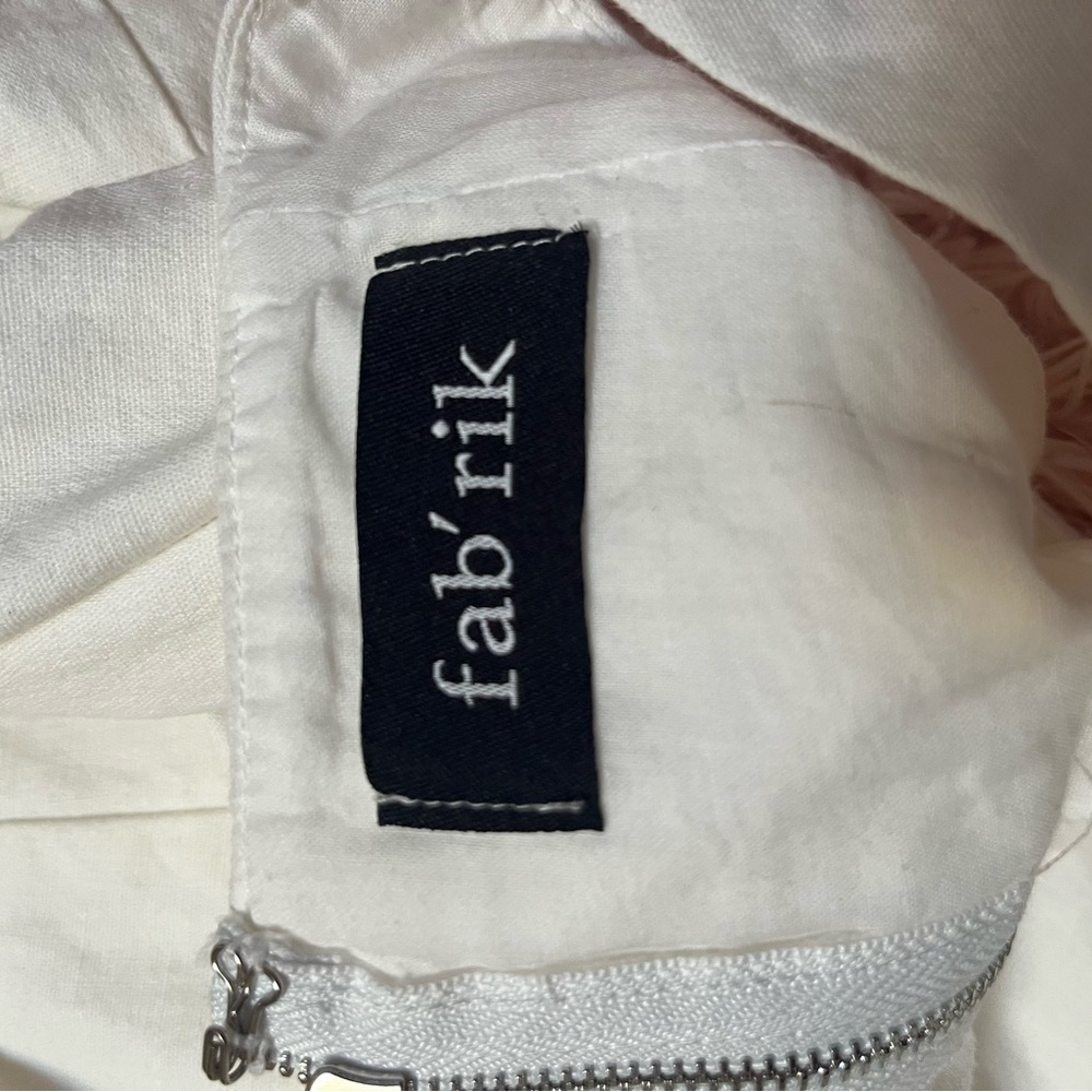 Fab’rik sleeveless dress mini Size S white - Picture 5 of 5